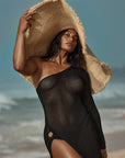 Palermo Dress - Black Lace Crochet
