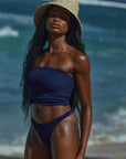 Laguna Top - Midnight Crinkle