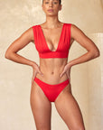 Aruba Top - Chili Pepper