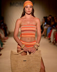 Cali Short - Sardinia Stripe