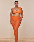 Fontelina Skirt - Tangerine Petit Crochet