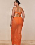 Fontelina Skirt - Tangerine Petit Crochet