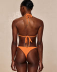 Palma Bottom - Tangerine Crinkle