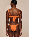 Barbados Bottom - Tangerine Crinkle