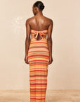 Montego Bandeau Dress - Sardinia Stripe