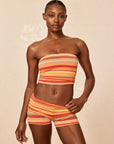 Cali Short - Sardinia Stripe