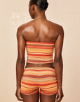 Cali Short - Sardinia Stripe