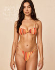 Brazil Thong - Sardinia Stripe