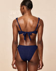 Seychelles Bottom - Midnight Crinkle (Modest Coverage)