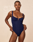 Clovelly One Piece - Midnight Crinkle