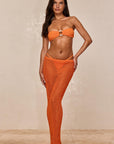 Fontelina Skirt - Tangerine Petit Crochet