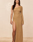 Palermo Dress - Antique Gold Lace Crochet