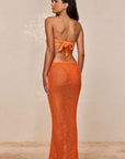 Fontelina Skirt - Tangerine Petit Crochet