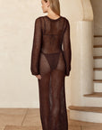 Cozumel Dress - Espresso Petit Crochet