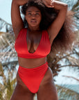 Aruba Top - Chili Pepper