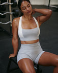 Griffith Short 6.25" - Heather Grey
