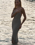 Cote D'azur Dress - Husk Geo