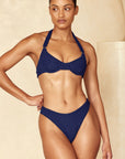 Honolulu Top - Midnight Crinkle