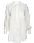 Monaco Linen Shirt - White