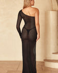 Palermo Dress - Black Lace Crochet