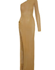 Palermo Dress - Antique Gold Lace Crochet