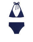 Palma Top & Seychelles Bottom Set - Midnight Crinkle