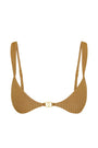 Petit Ermitage Top - Antique Gold Lurex Rib
